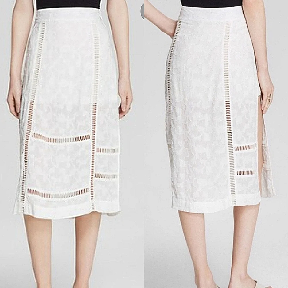 NWT🦋 Free People Love will Save You Midi Skirt, Size 10 - Picture 3 of 12